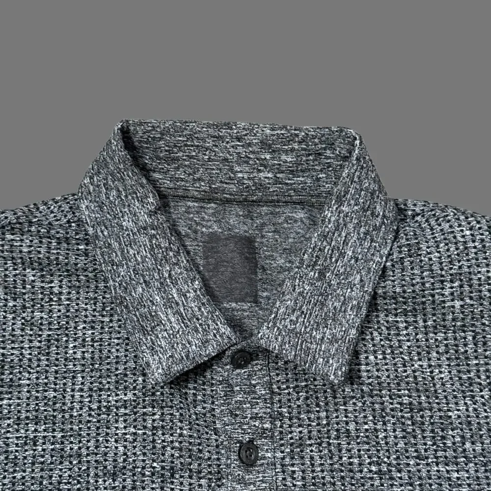 The North Face SS Engine Polo Gray Small